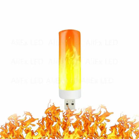 E27 E14 B22 USB LED Flame Light Bulbs 85-265V Party LED Flame Effect Light Simulation Fire Lights Bulb KTV Festival Garden Decor