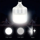USB Rechargeable Led Bulb Portable Camping Light Bulb Emergency Lighting Flashlight Lights Outdoor Picnics Hanging Tent Light