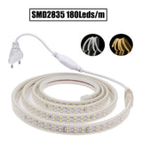 240Leds/m LED Strip SMD 5730 2835 5050 5630  220V 240V Waterproof LED Tape Rope Light RGB Warm White Home Decoration Lighting