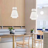Wabi-sabi Style Pendant Lights Modern Fabric Pendant lamp for Restaurant Cafe Dining Room Minimalism Cloth Art Chandelier