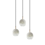 LED 2026 New Trend Marble Series Lustre Hanging Lamp Chandelier Indoor Lighting Suspension Luminaire Lampen For Dinning Room