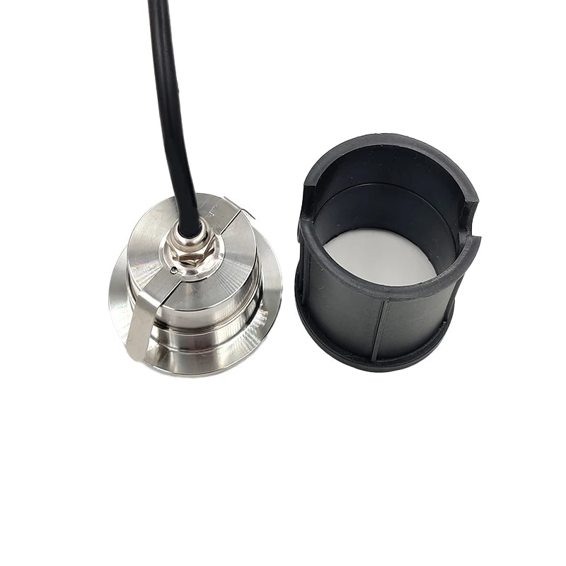 Waterproof Outdoor LED Light, Stainless Steel IP68 Terrace and Garden Ground Light, RGB RGBW, Recessed in Ground Lamp 12V/24V 2W