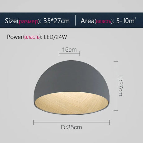 Wood Grain ceiling light Bedroom black white wood ceiling light Spain Designer Light Fixture For Study Room Designer light