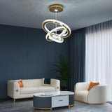 French Luxury Crystal Chandelier - Modern LED Ceiling Light for Living Room