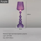 Nordic Creativity Hollow Wine Glass Led Floor Lamp Living Room Home Decors Standing Lamp Bedroom Corner Sofa Bedside Table Light