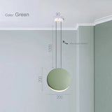 Scandinavian LED Chandelier - Modern Nordic Pendant Lamp for Dining & Kitchen