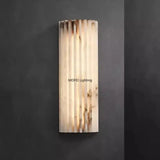 Nordic Lamp Creative Real Marble LED Wall Lamp Art Home Decor Bedside Reading Lamp Stairs Background Wall Sconce Parlor Stone