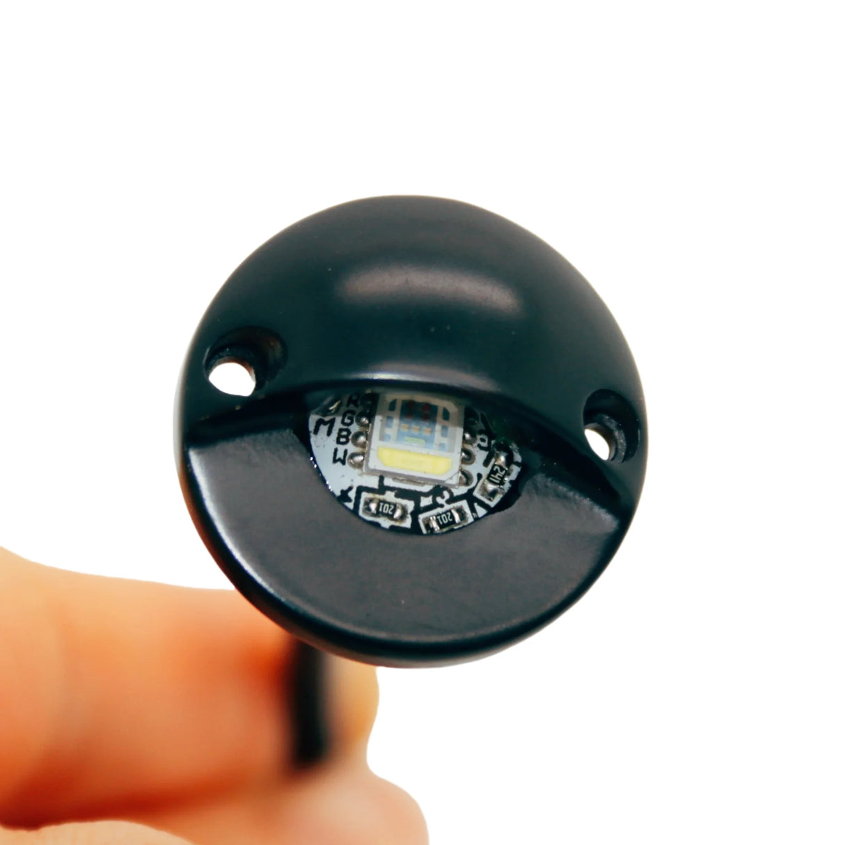 1W 12V DC Surface Mounted Marine Stainless Steel LED Step Light (IP68) - Waterproof Wall & Deck Lamp for Pool & Dock