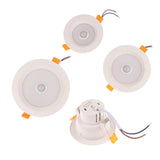 Recessed Stairs Lighting Downlight Human Body Motion Sensor Ceiling Lights 3W 5W 7W 9W Smart Home LED Spot Built-in Lamp