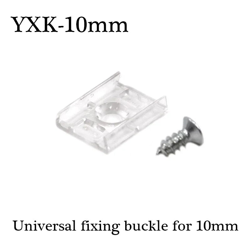 COB LED Wire Connector 5 8 10mm Connection Solderless Mini Buckle FCOB RGB CCT LED Strip Lights 2 3 4 Pin No Dark Area Connector