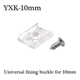 COB LED Wire Connector 5 8 10mm Connection Solderless Mini Buckle FCOB RGB CCT LED Strip Lights 2 3 4 Pin No Dark Area Connector