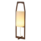  Retro Solid Wood Floor Lamp Simple Creative Lighting Fixtures Living Room Homestay Bedroom Study Vertical Floor Lamp