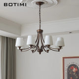2026 New Arrival Chandelier - Elegant White Glass LED Hanging Light