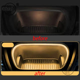 For Tesla Model YL 2026 2027 Car Front Trunk LED Light Bar Strip Interior Brightening Decorative Lamp Strip Automatic Light