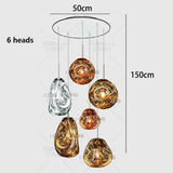 Modern home decor led lights pendant light lamps forstaircase Chandeliers for living room hanging light indoor lighting