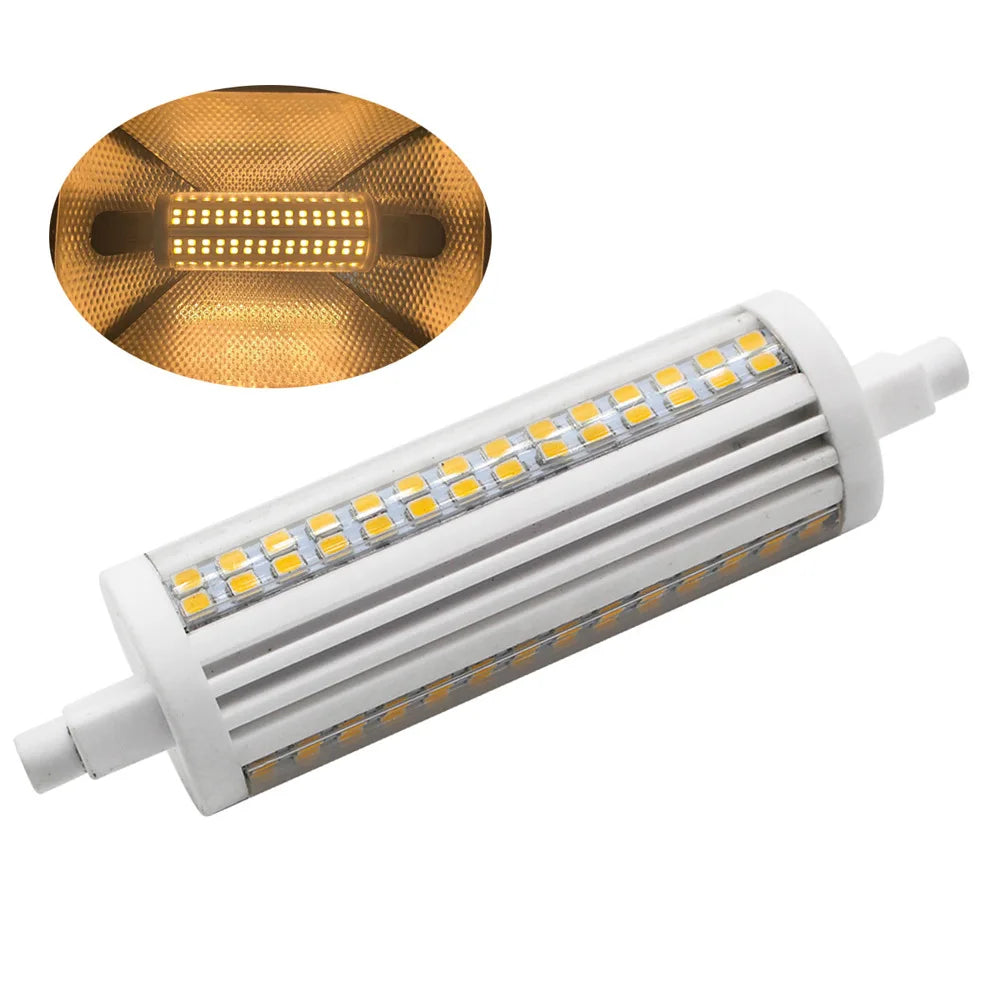 Dimmable R7S LED Ceramic Bulb - High-Lumen J78 J118 Floodlight Replacement