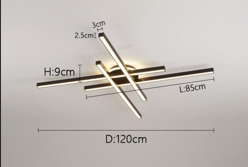 2023 new ceiling lamp Nordic modern LED lamp living room dining room bedroom lights ceiling chandelier