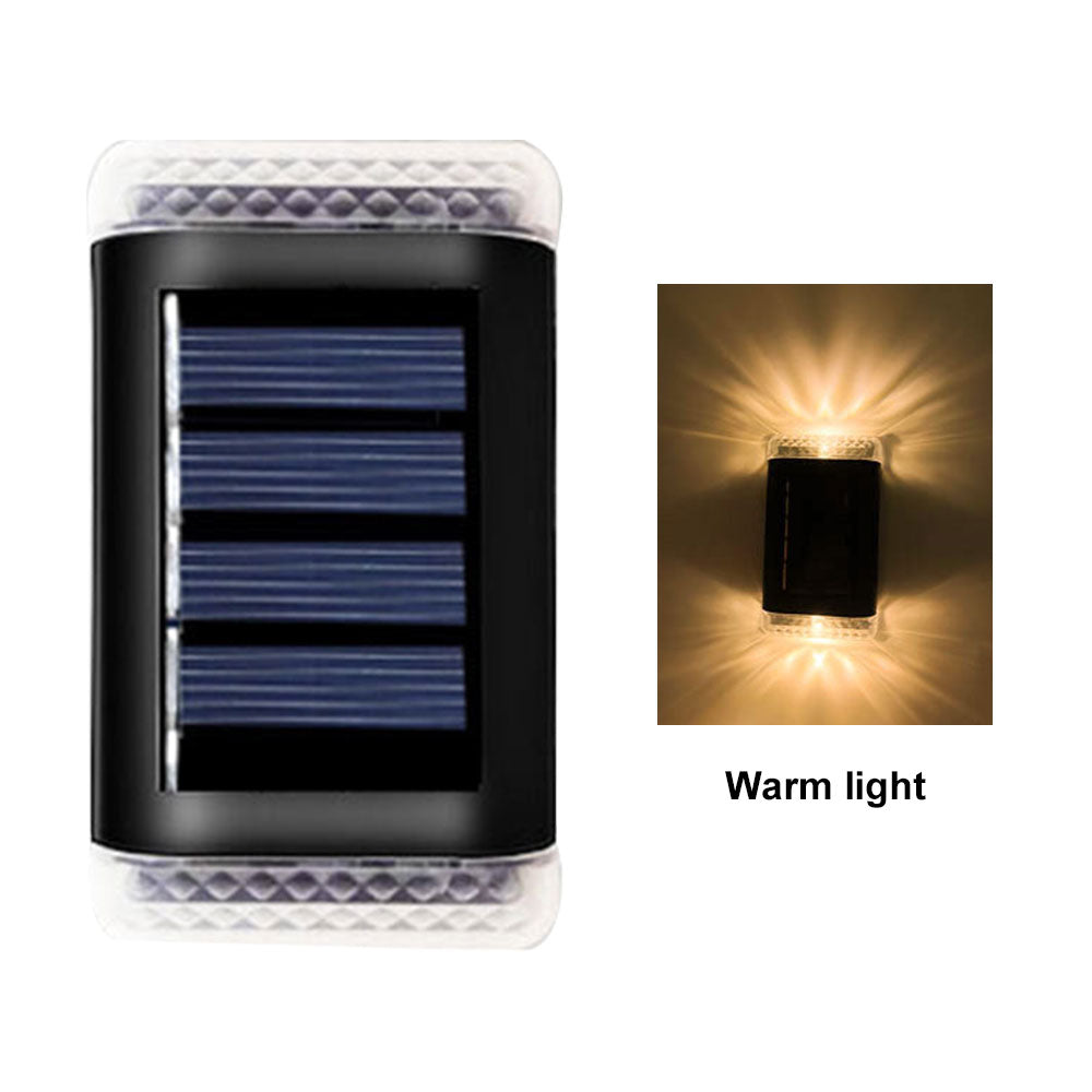Solar Wall Light Outdoor Waterproof Balcony Wall Lights for Courtyard Street Landscape Garden Decor Lamp Solar Outdoor Wall Lamp