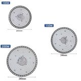 UFO High Bay LED Light (100W/150W/200W) 220V - Super Bright Industrial Warehouse & Garage Ceiling Light (Warm/Cool White)