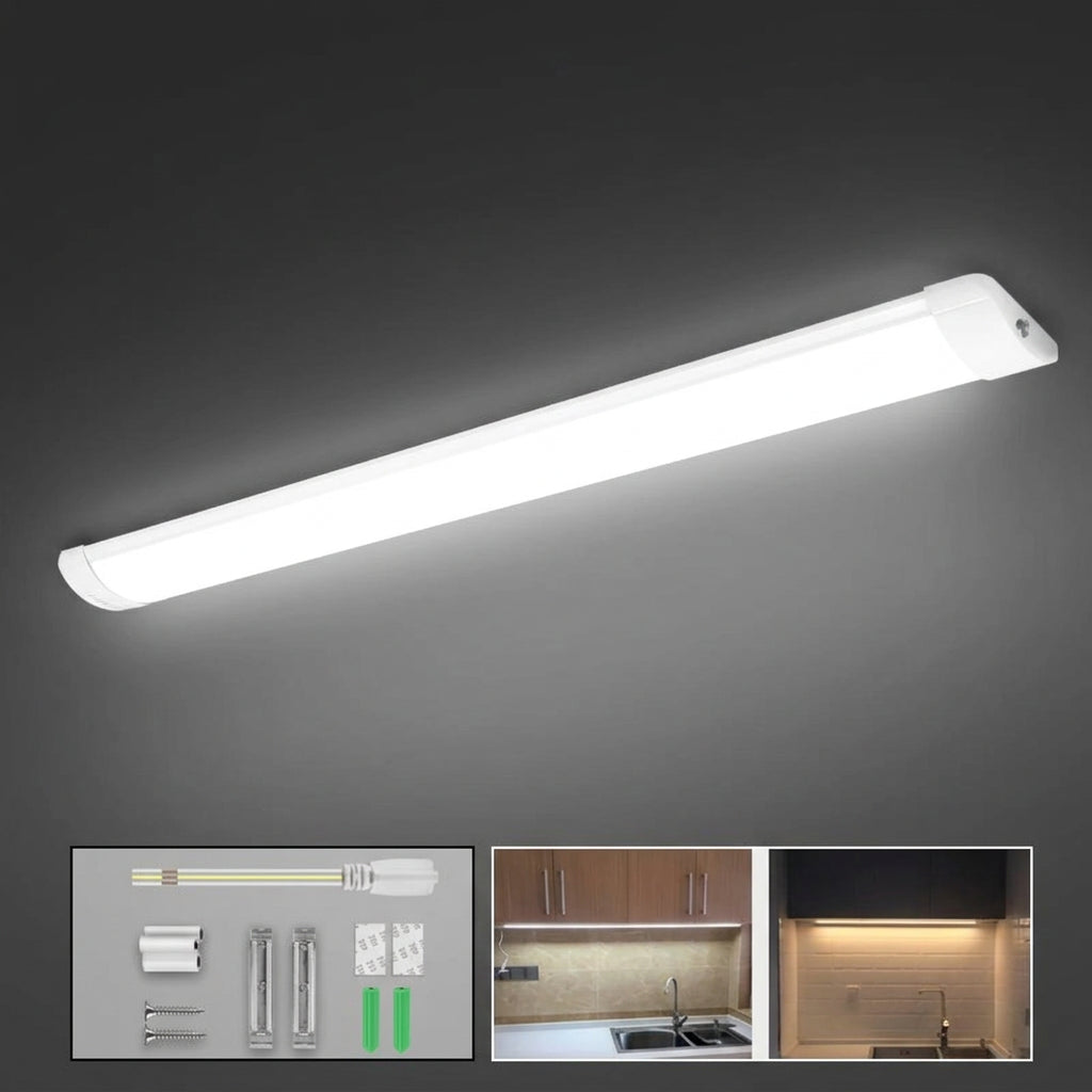90cm/120cm T5/T8 LED Tube Light (220V) - Linear Ceiling Strip Fixture for Kitchen, Closet, Cabinet, Bedroom & Garage
