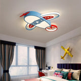 Children's Room Ceiling Chandeliers Cartoon Airplane Lights Minimalist Modern Nursery Little Boy Girl Bedroom Hanging Chandelier