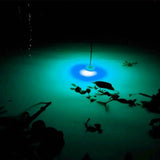 LED Mini Flash Fish Lure Light with Double Rings - Eye-Shape Deep Drop Underwater Attraction Lamp