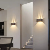 Wall Lamp Outdoor Wall Light Adjustable 24w 12w Sconce Balcony House Garden Home Wall Decors Waterproof Outdoor Lighting