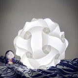 Modern Creative IQ DIY Puzzle Light Nordic Pendant Lamp Shade Decoration Chandelier Hanging Lighting （self-install）