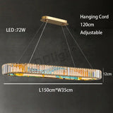 2025 Modern New Enamel Color Chandiler Lustre Crystal Glass Ceiling Light Luxury LED Ring Villa Decor Bedroom Living Dining Room