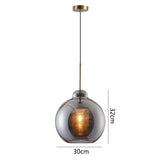 Glass Hanging Lamp Nordic Pendant Lights Dining Kitchen Lighting Fixtures  Bedroom Bedside Pendant Lamp Luminaire