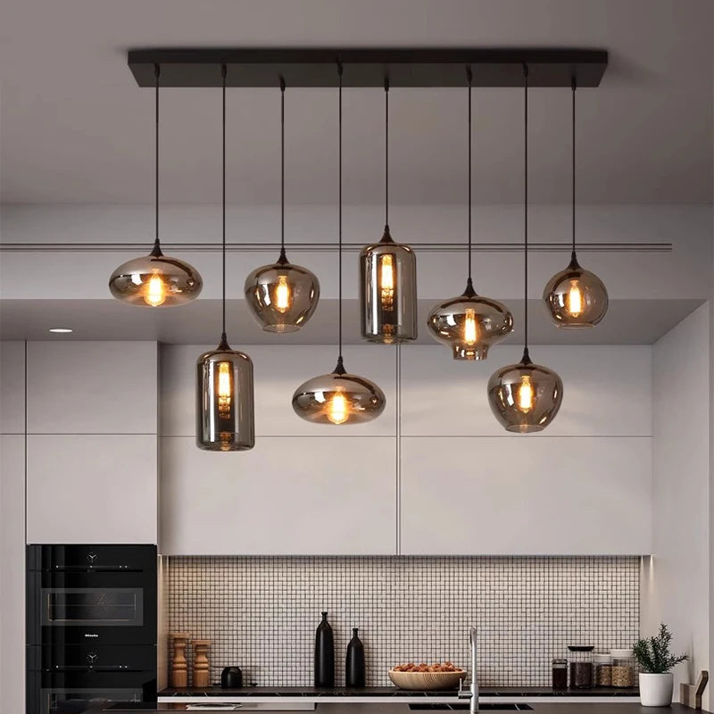 Modern LED Pendant Light for Dining Room - Luxury Indoor Ceiling Chandelier