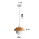 Loft Modern Pendant Light Wood Nordic Hanging Lamp Kitchen Lighting Fixture Industrial Chandelier Hanglamp Living Room Luminaire