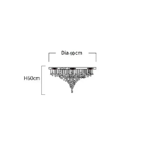 Luxury Large Staircase Led Chandelier Modern Stone Crystal Light Fixture Living Room Long Hallway Lobby Indoor Home Hanging Lamp
