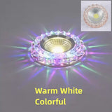 Diameter:9.5cm Cut Hole:6-8cm 3W 5W Downlights Recessed Ceiling Spotlight Lamps Embedded LED Downlights Home Decoration Light