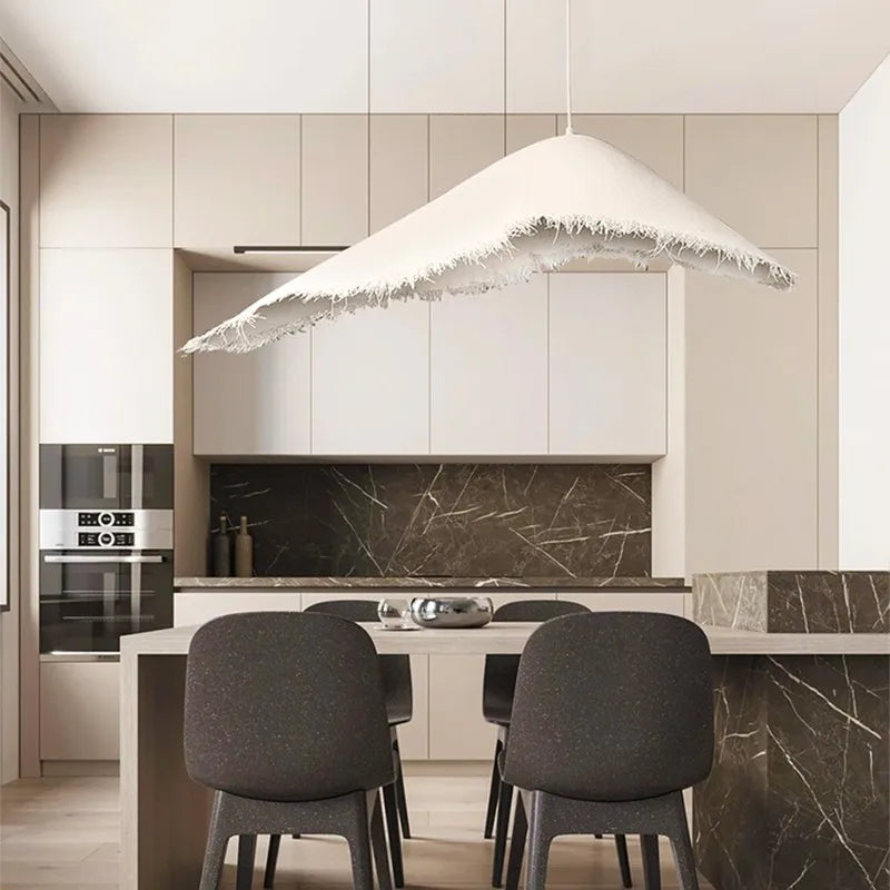 LED pendant lamp Nordic wabi sabi Chandeliers for Restaurant Bar Living Dining Room Bedroom Lighting Home Decor