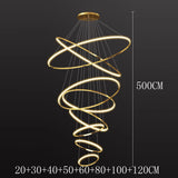 Modern LED Pendant Light for Living Room - Luxury Home Decor Chandelier