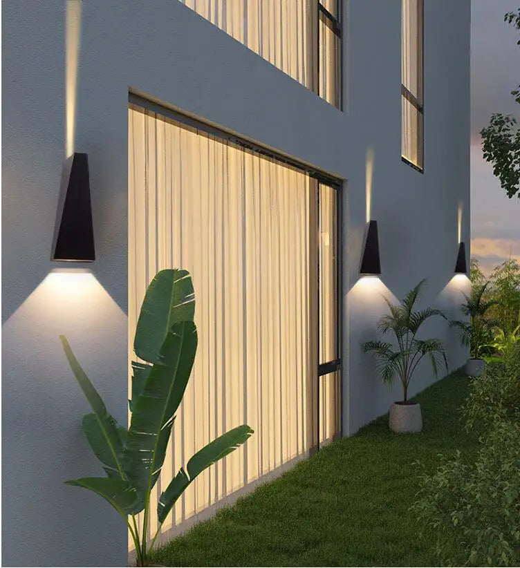 Waterproof LED Wall Light - 6W/12W Indoor & Outdoor Surface Mounted Lamp