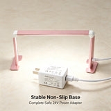 Square Foldable LED Nail Desk Lamp 36W - 3000LM Half-Moon Manicure & Eyelash Light