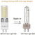 60pcs G12 LED corn light 15w bulb Light replace G12 CDM halogen bulb AC85-265V