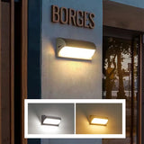 LED Outdoor Wall Light Waterproof IP66 Motion Sensor Led Outdoor Lighting Porch Lights Balcony Garden Lights Outdoor Wall Lamp