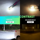 2PCS T15 W16W 4014 45-SMD LED Backup Reverse Light Bulbs - Canbus Error-Free High-Power Lamps