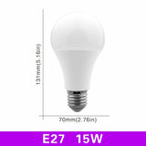 E27 E14 LED Bulb 20W 18W 15W 12W 9W 6W 3W Lampada LED Light AC 220V-240V Bombilla Spotlight Lighting Cold/Warm White Lamp