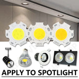 20pcs a lot High Power LED COB Light Bulb 250mA Size 20MM 3W 5W 7W 10W LED Source Chip Light Lamp SpotLight Downlight Lamps DIY