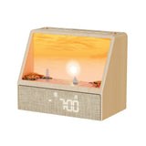 Sunrise Alarm Clock Table Light White Noise Wake Up Light With Soothing Sounds Bluetooth Sleep Aid Night Light For Bedroom Decor
