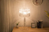 Transparent White Baroque Ghost Table Lamp Bedroom Bedside Simple Modern Creative Personality Indoor decorative desk lamp