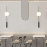 Modern Minimalist Nordic Creative Long Pole Wall Lamp for Living Room Restaurant Background Wall Decoration Lighting Fixture