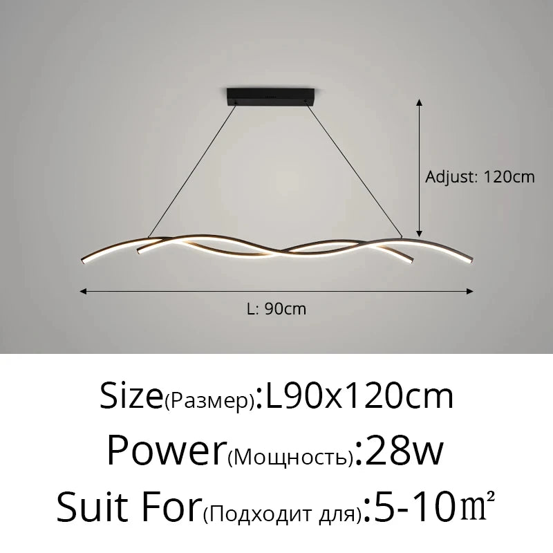 minimalist Lamps LED Pendant Lights Living Study Dining Room Bedroom Bar Hall Lamps Indoor Lighting Hanging Light home Decor