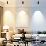 LED Downlight GU10 Replaceable Bulb 110V/220V Ceiling Lamp Surface Mounted Interior Bedroom Living Room Shop Home Led Spotlights