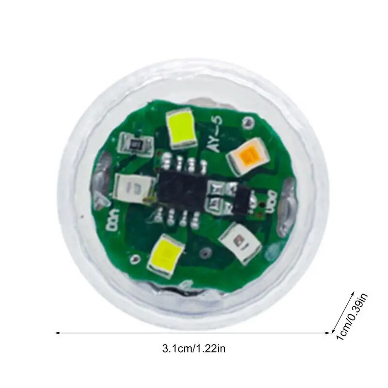 Wireless Car Door LED Warning Light 5 LEDs LED Flashing Warning Light Self Adhesive Waterproof Magnetic Induction Strobe Flash