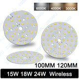 5730 SMD Aluminum LED PCB Board (15W / 18W / 24W, 5–10 Pcs) - DIY Ceiling Light Source Module with 15cm Wire